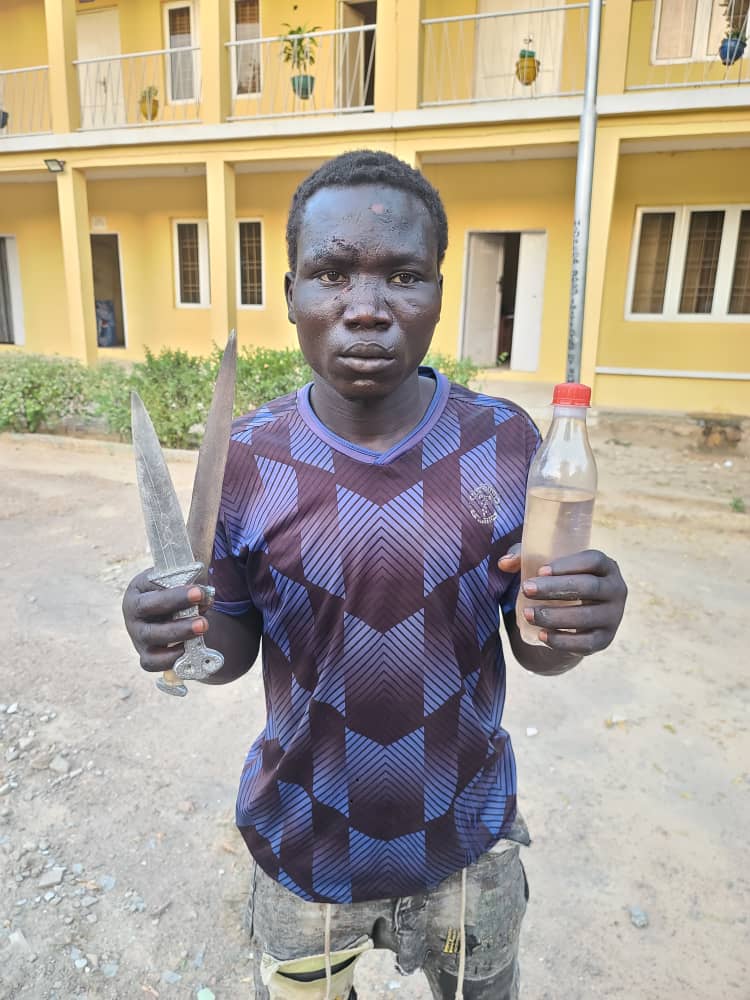 Police Arrests Notorious Thug “Gundura” ,14 Others in Kano State 1000223876