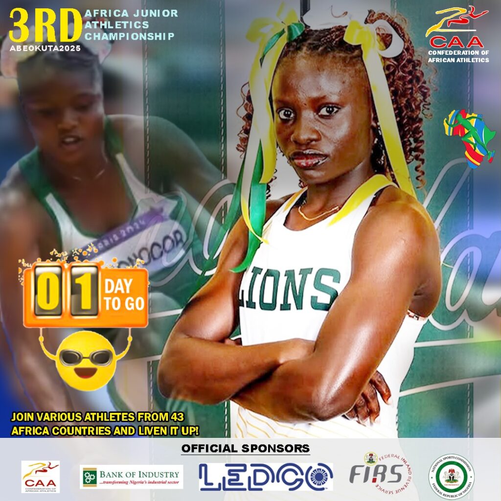 One Day to Go: 35 Countries Arrive Nigeria for 3rd CAA U18/U20 African Athletics Championship 3rd African Junior Athletes