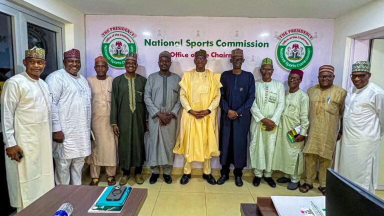ABU lauds NSC for transforming Nigeria’s sports sector ABU delegation visit NSC Chairman Shehu Dikko