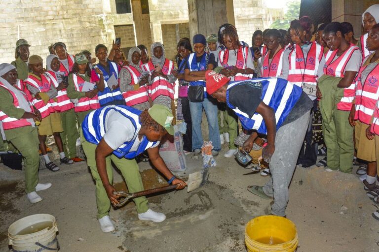 AWDF, NBRRI Train Women, Youth in Construction Skills, Push Gender Inclusion AWDF',NBRRI trained women,Youths in Construction