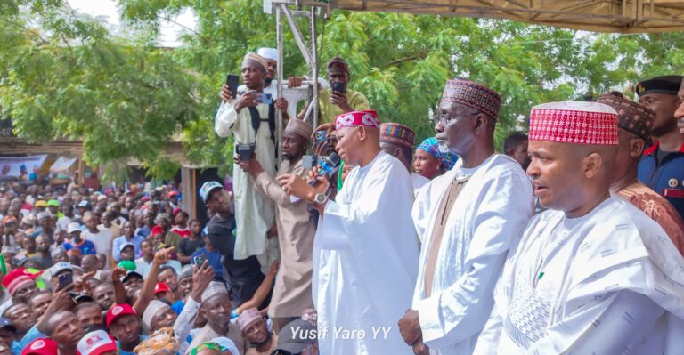 Abba Yusuf Leads Delegation as Shekarau Joins APC Abba witness the formal registration of Shekarau