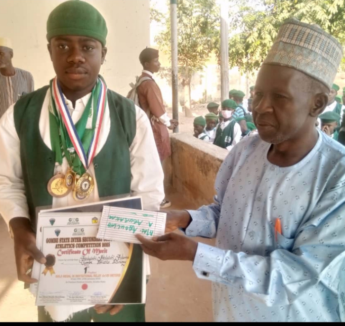 Six medals winner, Abubakar says I want to be an Olympic medalist Abdullahi Abubakar Gombe Six medals