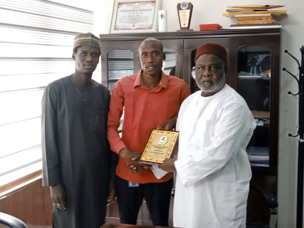Kano HOS unveils Caderization of Optometrist in the state service Abdullahi Muusa received awards
