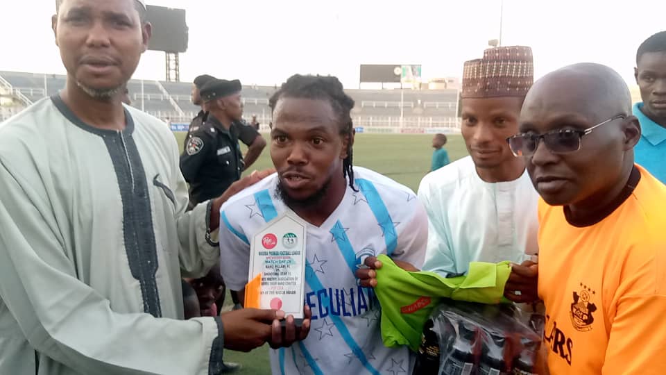 3SC’s Abayomi Bags SWAN Pop Cola Man Of The Match as Pillars lost 1-2 in NPFL Abiodun Ayobami