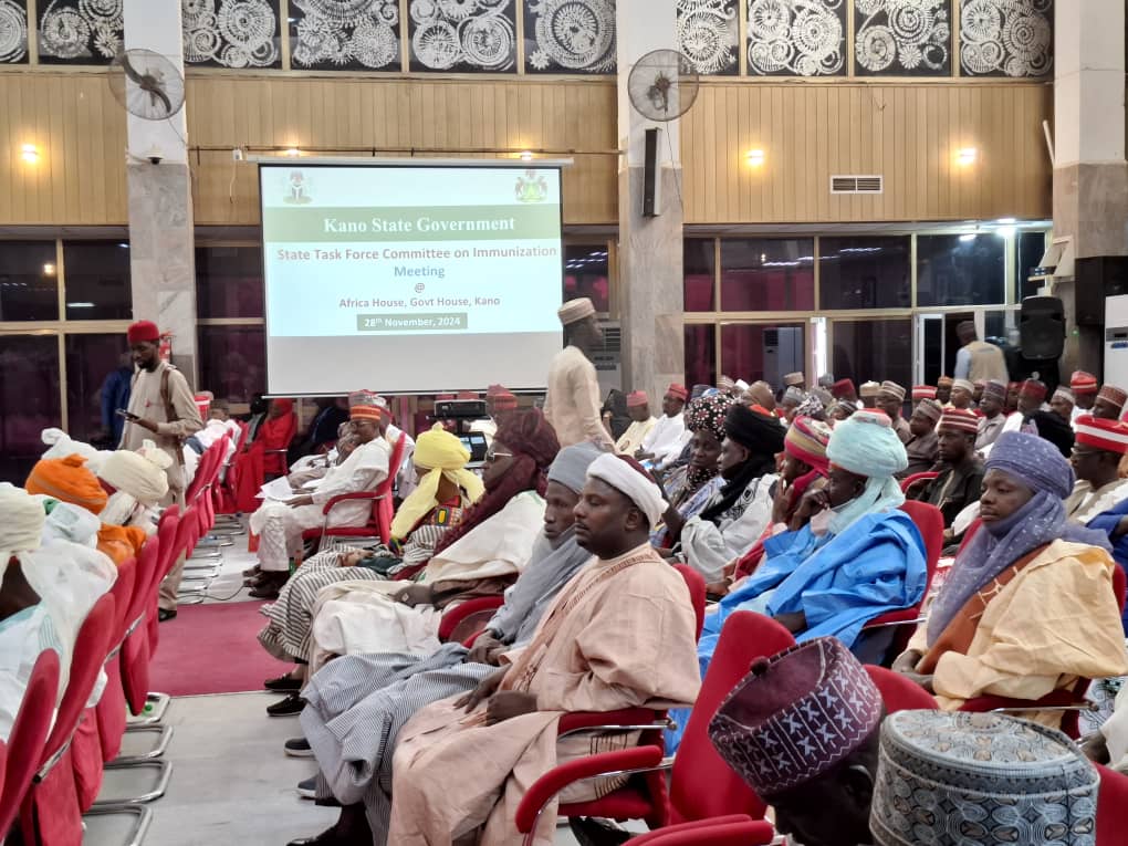 Across of traditional rulers at polio meeting