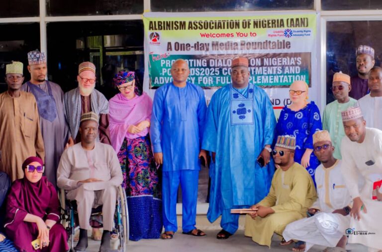Stakeholders demand action on disability Albinism Association of Nigeria (AAN)