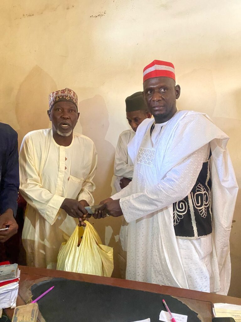 Gwale Local Government Council Disburses ₦1.5 Million to vulnerable Alh Abubakar Muazu Mojo