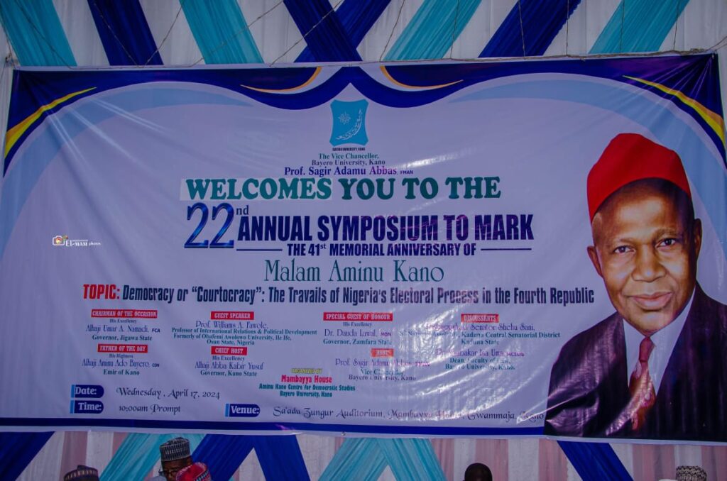 Malam Aminu Kano described as emancipator. Aminu Kano Symposium