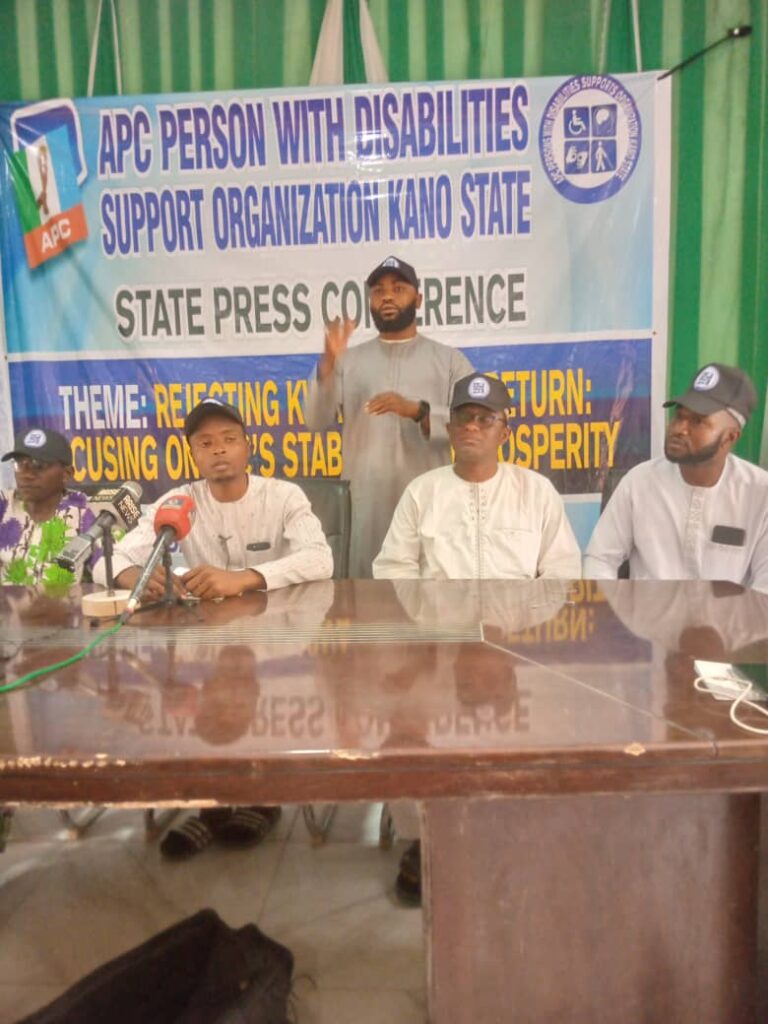 Outfit vehemently opposes planned defection of Senator Rabiu Musa Kwankwaso Apc Disabilities Support
