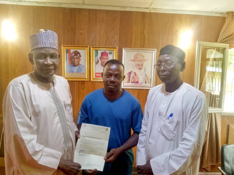 Kano Sports Commission Chairman Congratulates Gymnastics Coach on Appointment Babangida, has congratulated Coach David Egbunu,