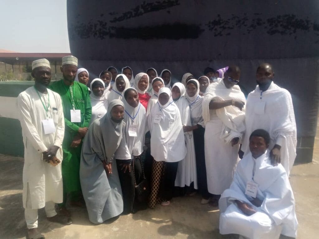 Students of Maryam Idris Umar C.O.E visit Kano Hajj Demonstration site COE Maryam