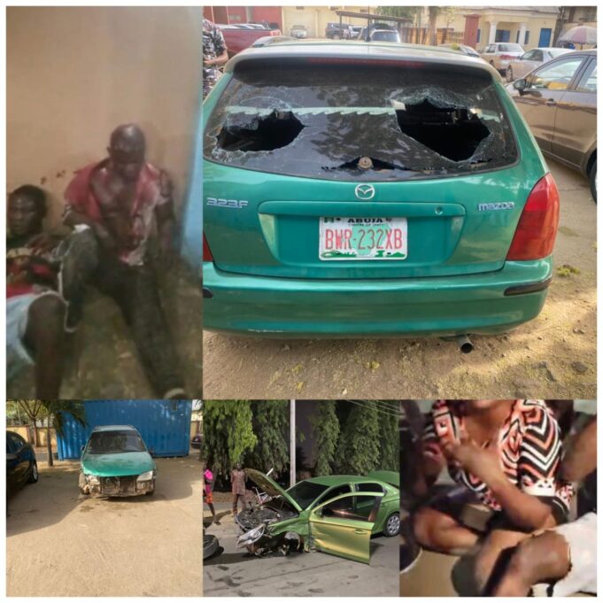 Air Force officer thwart Robbery Attempt in Abuja,Rescues Victims Unharmed. Cars