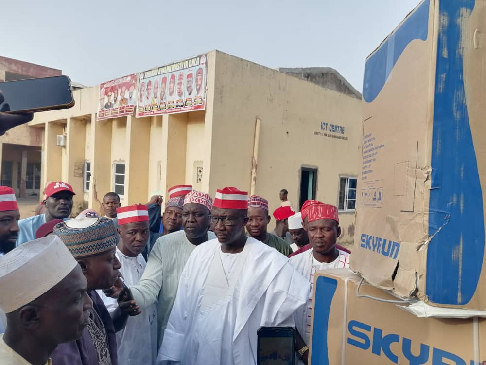 Dala Local Government Council boosts Health Department with items Chairman Dala Surajo Imam