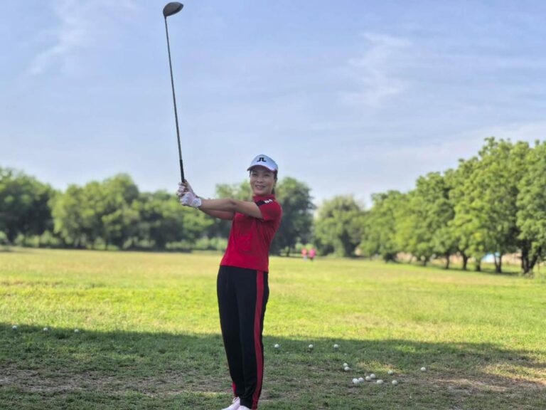 Chinese golfer, Angel Xing Huiyao