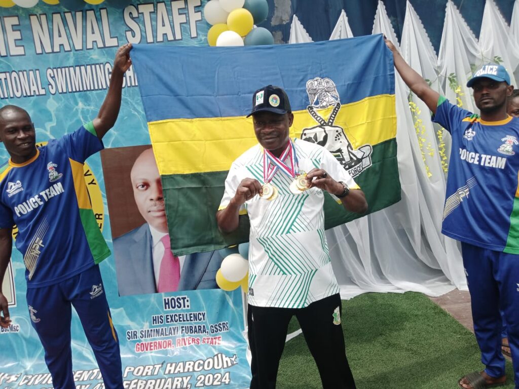 Delta, Nigerian Police Force shine at CNS swimming tourney …As ACP S. Bello received commendation award Competition Delta