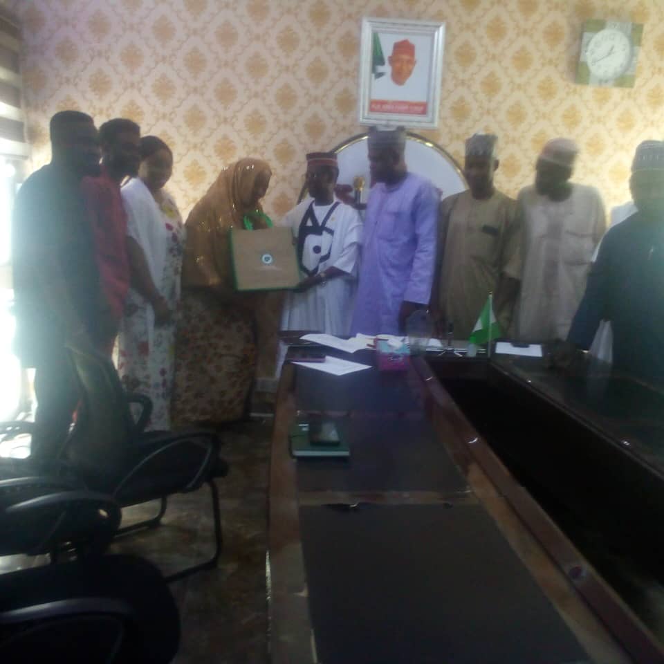 Kano State Commissioner for Information vows to assist Civil Society Scaling Malnutrition in Nigeria to achieve set goal Cso visit Information commissioner