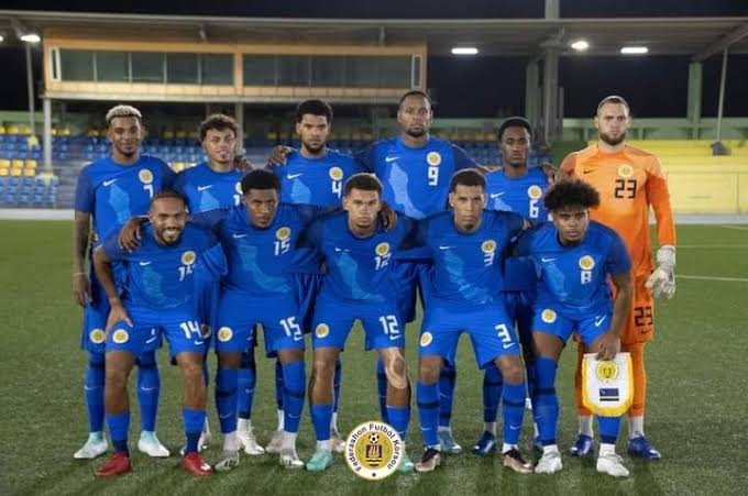 Football the Black and White Game Curacao National Team