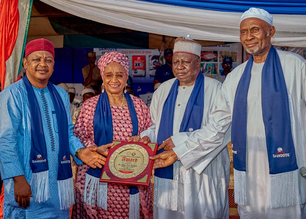 Dangote Group Deploys Advanced Technology In Companies Dangote Group win Ward at Kaduna Trade fair