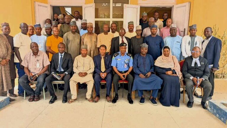 Maude Moves To Strengthen the Criminal Justice System Delegation from ministry visited Police Command