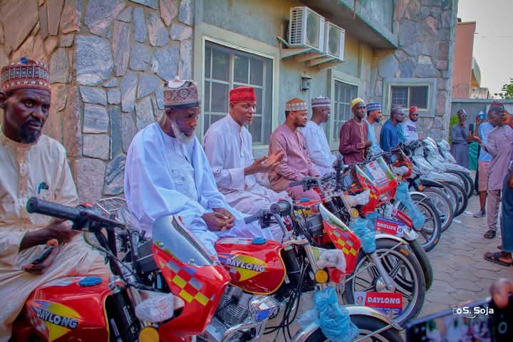 Fagge Rep Empowers Constituents with Motorcycles, Freezers, and Ongoing Hospital Project Distribution of motorcycle by member representing