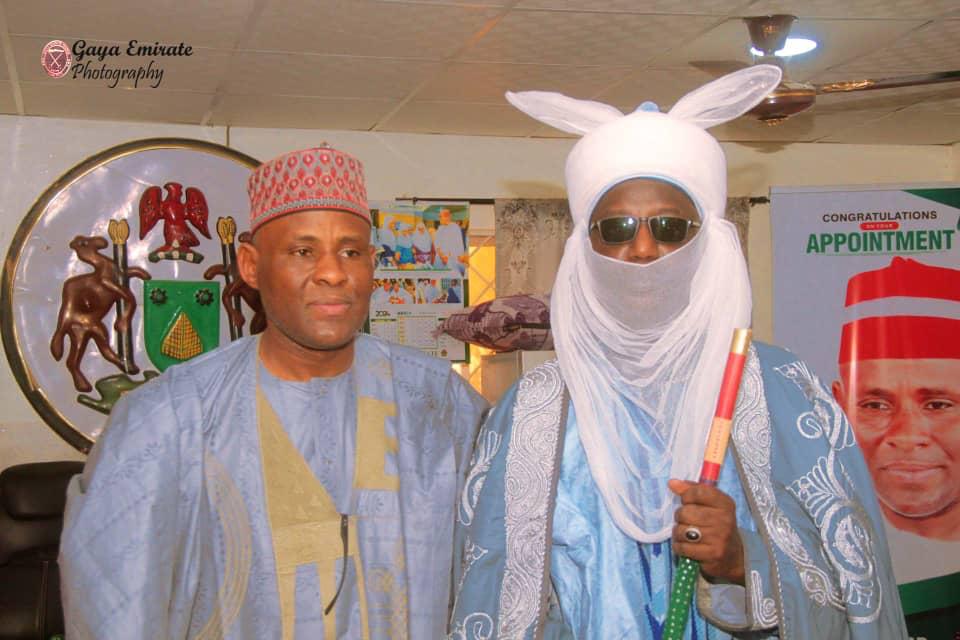 Dr Aliyu Ibrahim Abdulkadir and Cm Abubakar Jazuli Dr Aliyu Ibrahim Abdulkadir and Cm Abubakar Jazuli