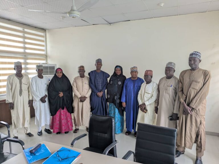 Dr Aminu Magashi Garba,was at the State Ministry