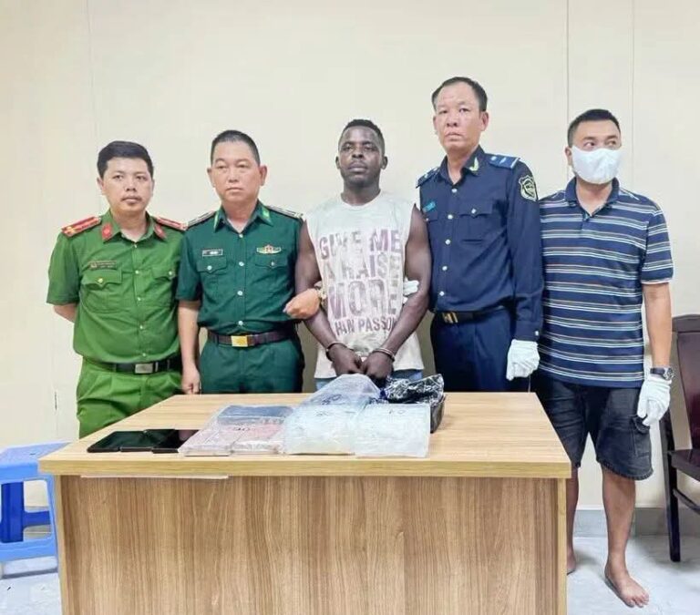 Drugs Dealer arrested in Vietnam