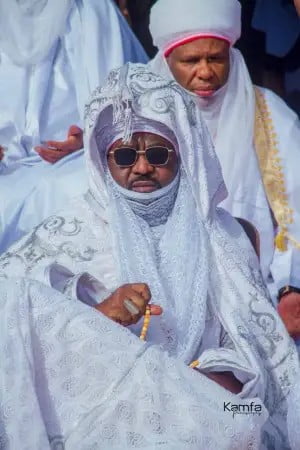 Emir at prayer ground