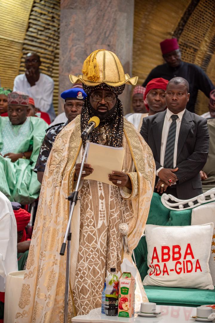 Emir of Aminu Ado Bayero at Hawan Nassarawa