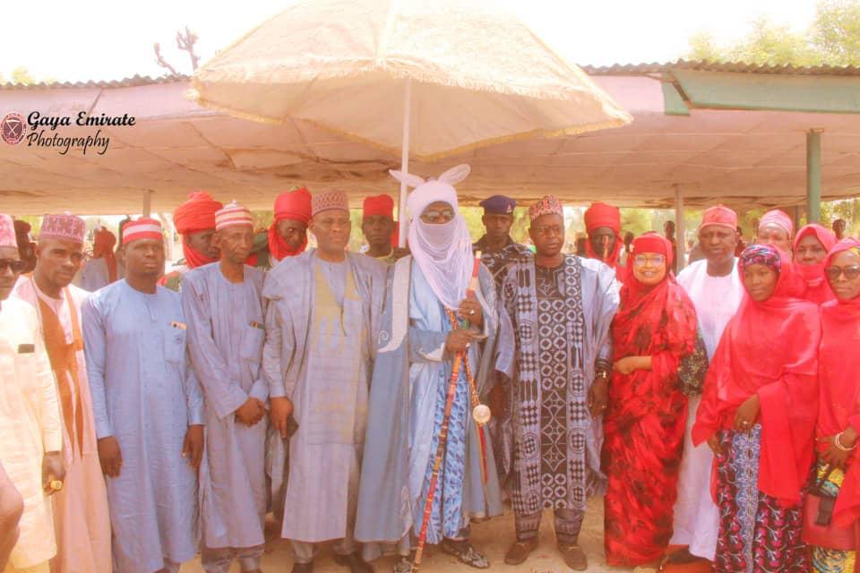 Emir of Gaya and the officials of Local govt Emir of Gaya and the officials of Local govt