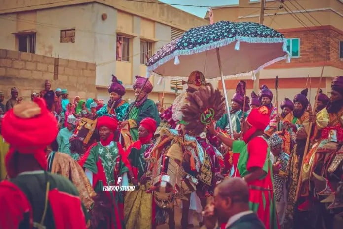 Emir of Kano at Hawan Daushe Emir of Kano at Hawan Daushe