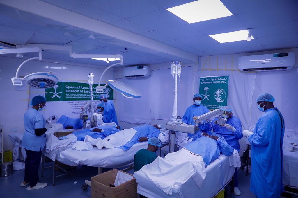 Saudi Arabia Expands Eye Care Outreach to Lagos State’s Gbagada General Hospital Eye outreach of King Salman Humanitarian at Lagos