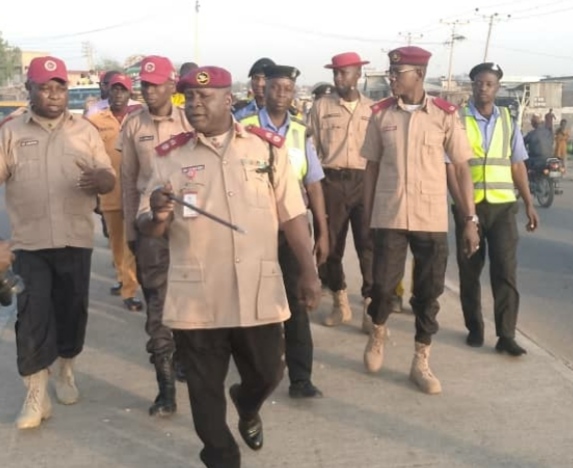FRSC sensitizes public against trailer overloading to enhance road safety FRSC to sensitized drivers on overloading