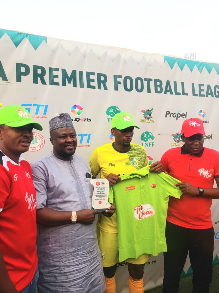 Faisal Sani Wins SWAN Kano POP Cola Man of the Match Faisal Sani man of the match