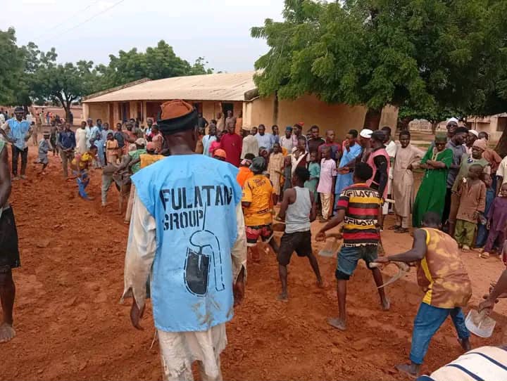 Fulatan Community Commences Road Rehabilitation to Prevent Flooding Fulatan Community