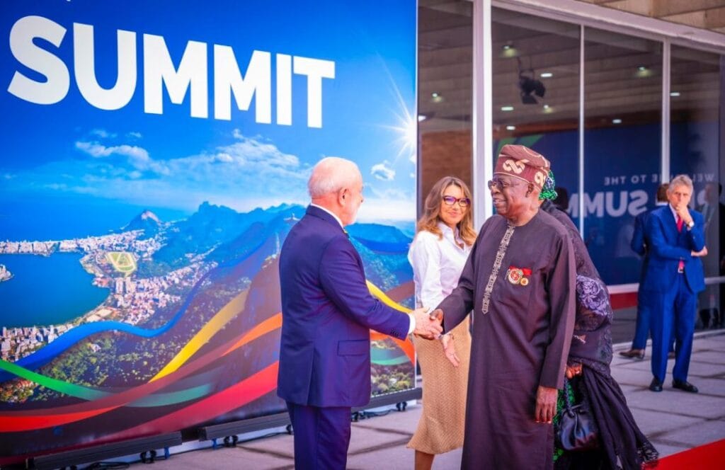 Tinubu arrives Brazil for G20 summit G20 summit