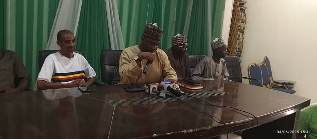 Gara Gombe host press conference