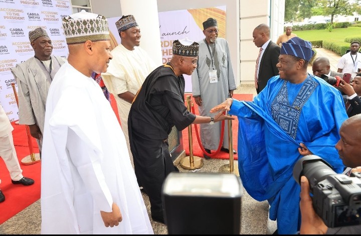 Garba Shehu and his New Book Garba Shehu Launch book