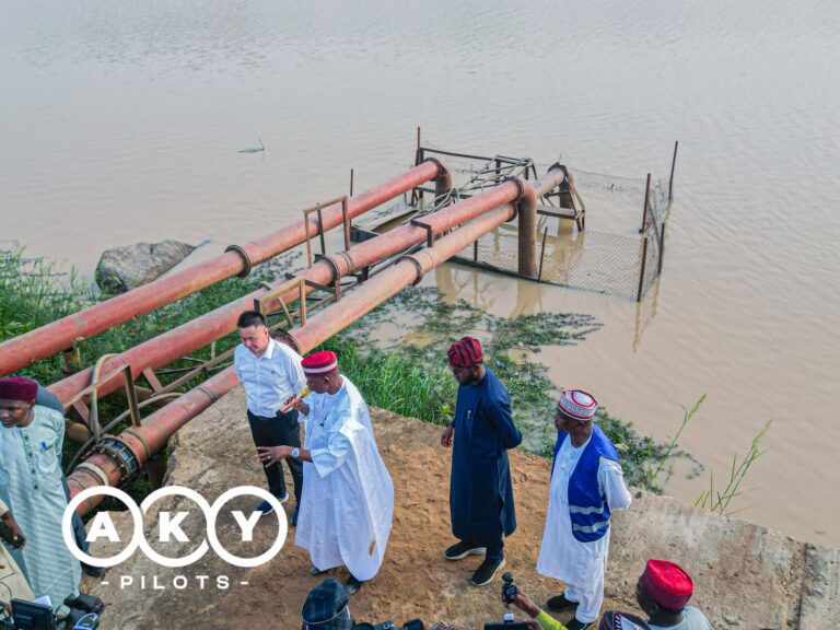 KNSG Vows to Address Water Scarcity Gov Abba Kabir Yusuf Inspect water treatment