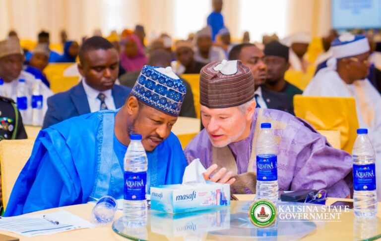 Governor Radda Launches €5m EU peace project for Katsina Governor Radda and EU Ambassador to Nigeria