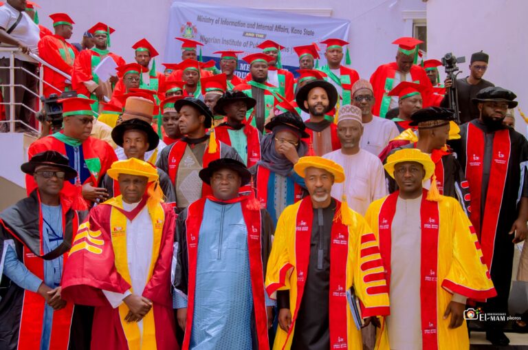 NIPR Inducts 80 freshers in Kano Group picture of newly Inducted members