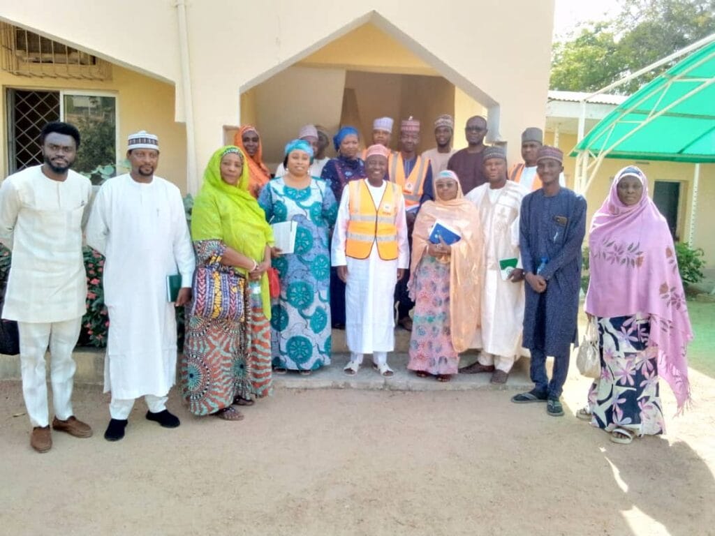 Kano State Government committed in tackling malnutrition Group picture with ES SEMA
