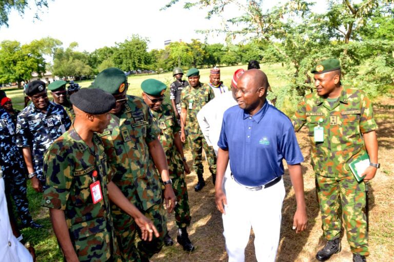 Hole three commissioning excite golfers in Kano Resident professional golfer. Lawan Malam has applauded the commandant of 3 motorists Brigade, Bukavu Barracks , Brigadier General, A.M. Tukur
