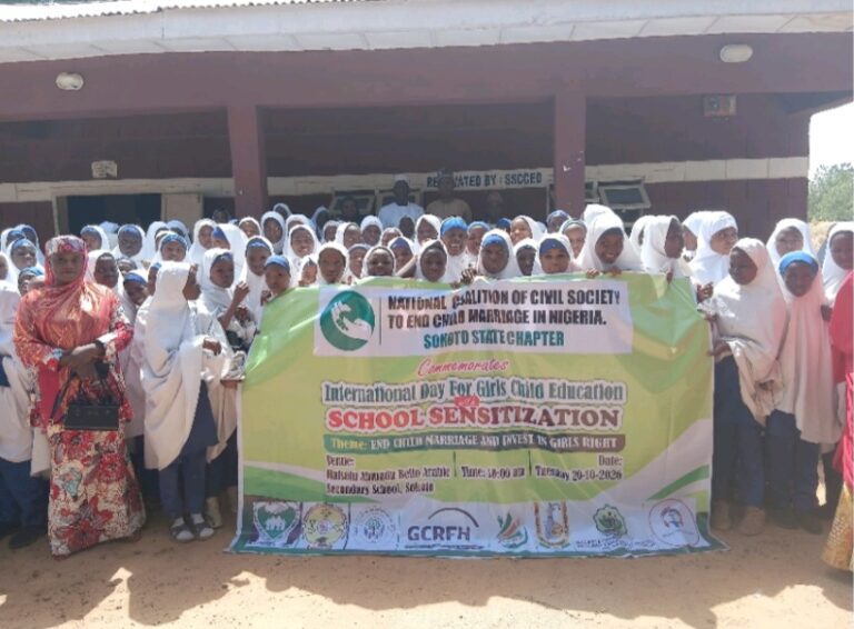 SOSG Civil Society Coalition Marks International Day of The Girl Child With Call to Support Girl’s Education International Day of Girls Child Education