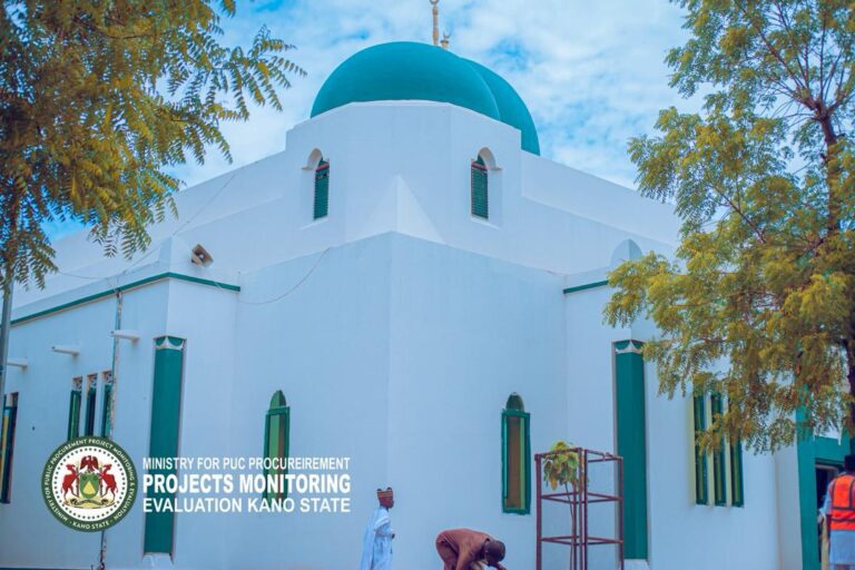 Assessment tour records progress on Kano Central Mosque, Hasiya Bayero Hospital, museum projects Kano Central Jumu'at Mosque