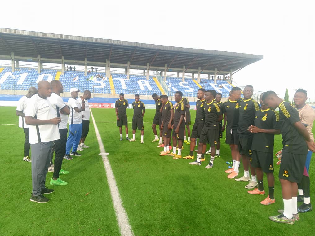 Pillars train in Ikenne in preparation for week 34 NPFL duel Kano Pillars