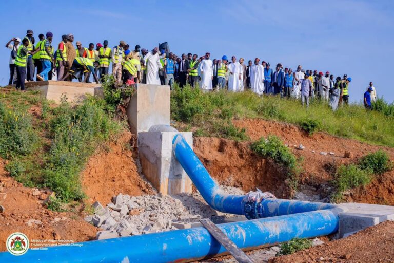 Yusuf revives Goron Dutse water facility after 30 years Kano metropolis to receive additional 40m litres