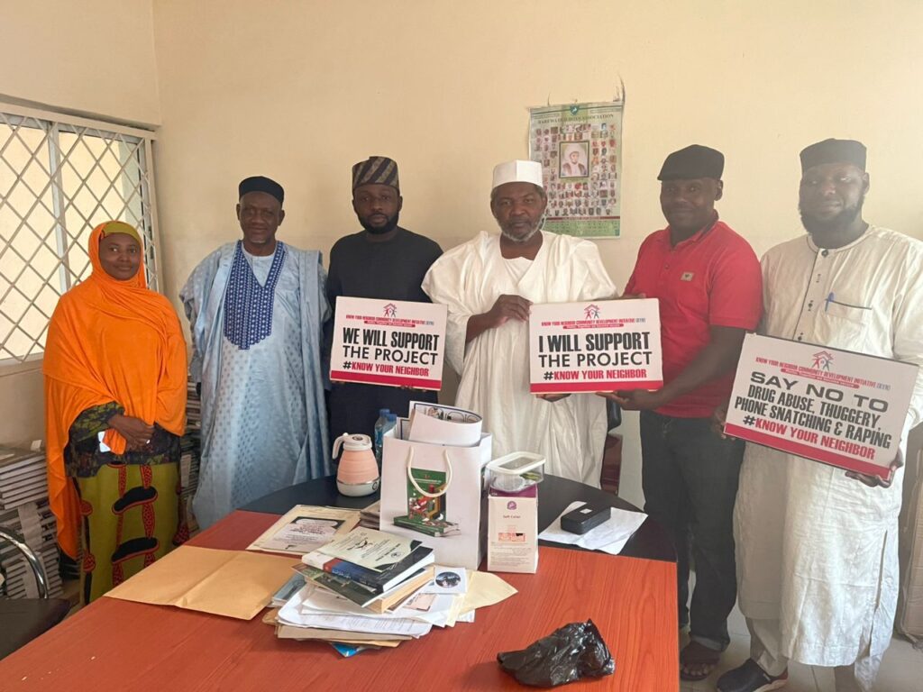 Know your Neighbor group visits Chairman of Kano State Council of Ulama Know Your Neighbor visit chairman Kano Ulamas