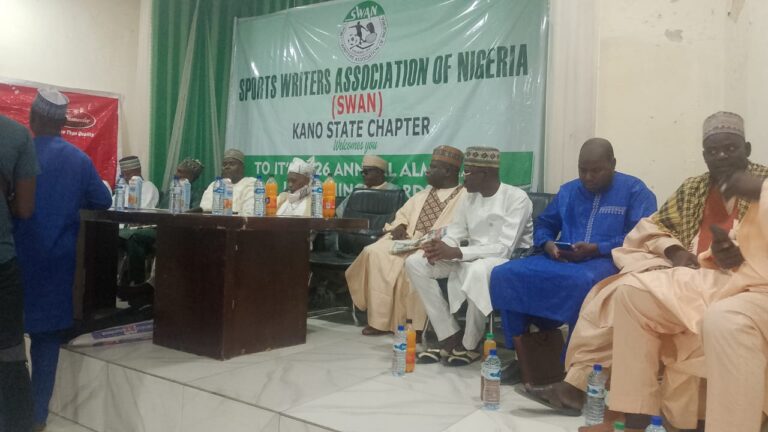 Community Leader hails Sports writers for upholding unity and understanding Launching of 2026 Kano SWAN Almanac