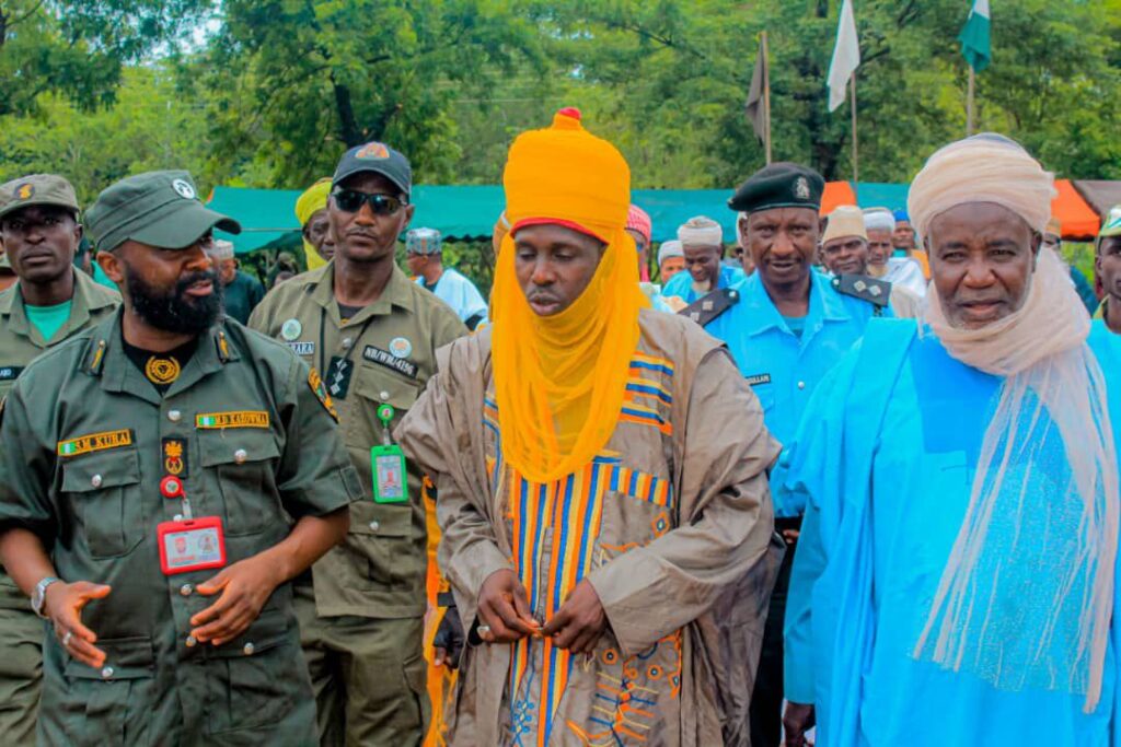 MD Sadiq Kura and District Head of Doguwa MD Sadiq Kura and District Head of Doguwa
